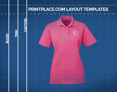 UltraClub Ladies Cool and Dry Mesh Pique Polo Printing